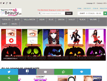 Tablet Screenshot of halloween-colored-contacts.com